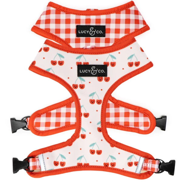 Cheery Cherries Reversible Harness | XS