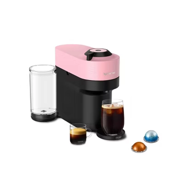 Nespresso Vertuo Pop+ Coffee and Espresso Maker by De'Longhi, Candy Pink: Nespresso Machine with Pods, Automatic Shut-Off