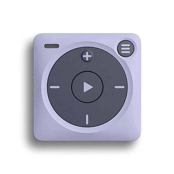 Mighty 3 Spotify & Amazon Music Player - Compatible with Bluetooth & Wired Headphones - 1,000+ Song Storage - Screen Free Music Player - No Phone Needed - (Lavender)