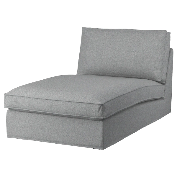 KIVIK chaise, Tibbleby beige/gray - IKEA CA