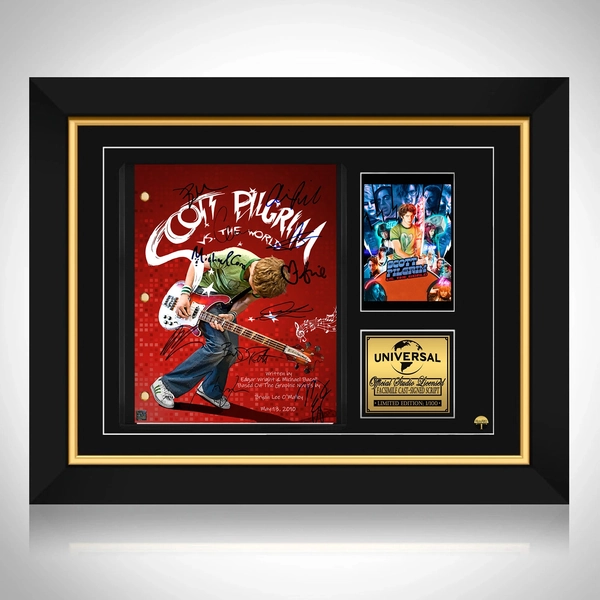 Scott Pilgrim vs The World Script Limited Signature Edition Custom Frame | RARE-T