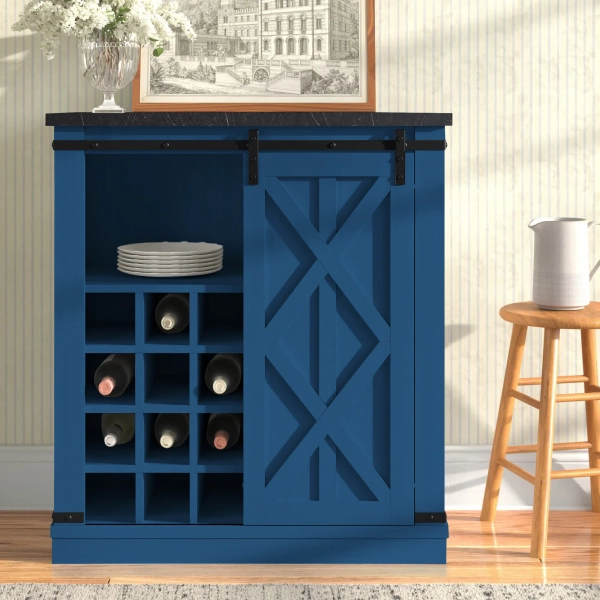 Harward 37.13'' Bar Cabinet
