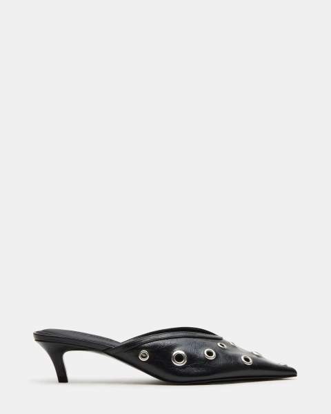 LUXELY BLACK LEATHER | BLACK LEATHER / 5 / 17