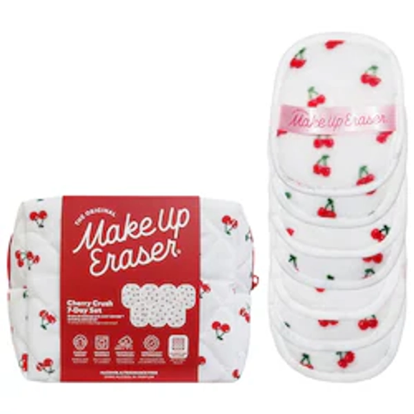 Cherry Crush 7-Day Set Reusable Makeup Wipes