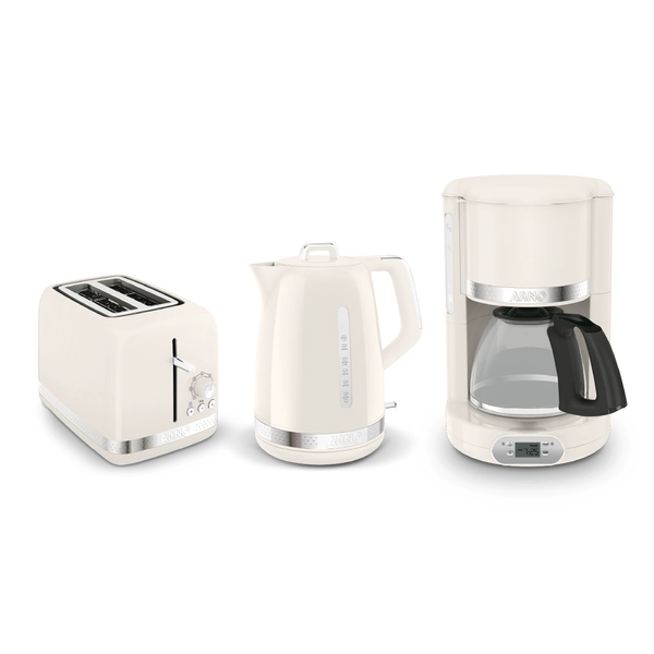 Kit Chá da Tarde: Torradeira, Chaleira e Cafeteira Soleil