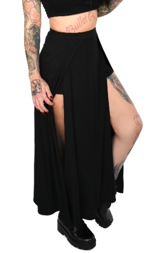 Darla Maxi Skirt With Built in Shorts | 2XL