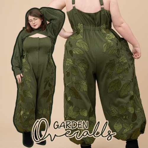 (Pre-Order) Garden Overalls (In Production) | XXL