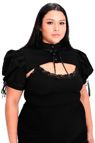 Dottie Puff Sleeve Bolero | 2XL