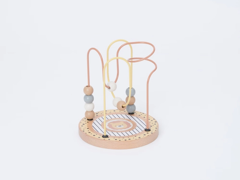 Oscar & Florri Wooden Bead Maze | Interactive Toys | Baby Bunting AU