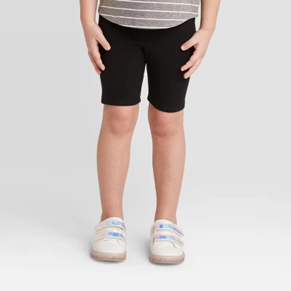 Toddler Girls' Bike Shorts - Cat & Jack™ Black 3T