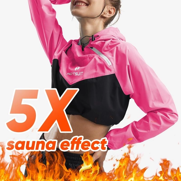 HOTSUIT Unisex Sauna Suit Sportswear | Jacket and Pants Fitness - TikTok Shop