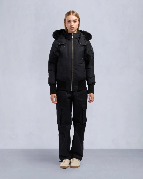 ORIGINAL DEBBIE SHEARLING BOMBER JACKET