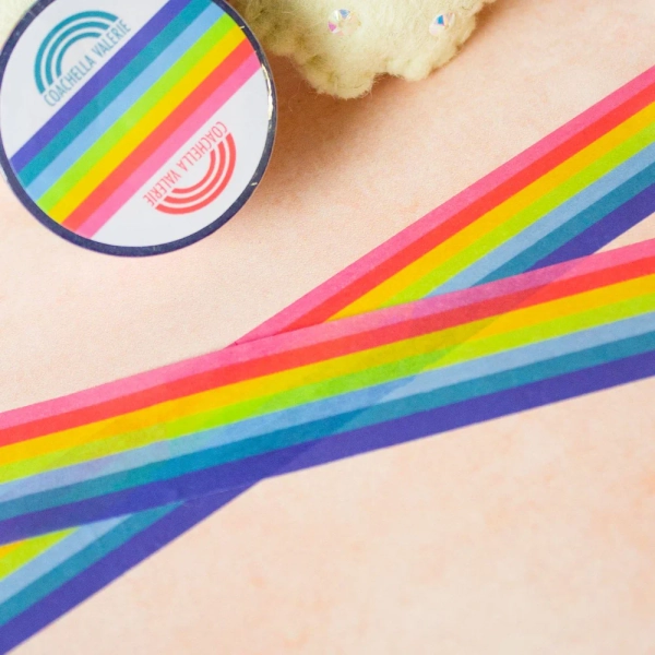 Rainbow Washi Tape - Coachella Valerie | Default Title