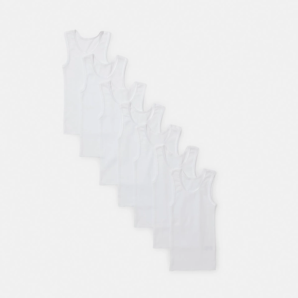 Baby 7 Pack Singlets - Kmart 