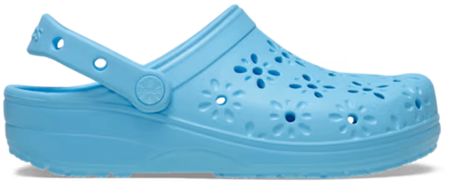 Classic Floral Cut-Out Clog