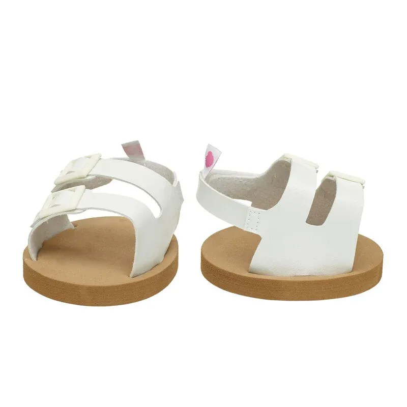 White Sandals for Stuffed Animals | Build-A-Bear®