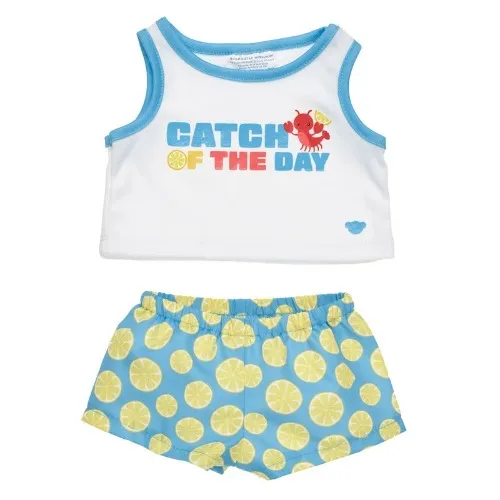 "Catch of the Day" Summer Outfit for Plush Toys | Build-A-Bear®