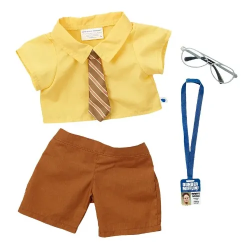 The Office Dwight Schrute Costume with Glasses | Build-A-Bear®