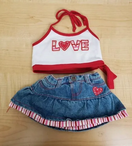 Love Halter Top, skirt cute too but optional
