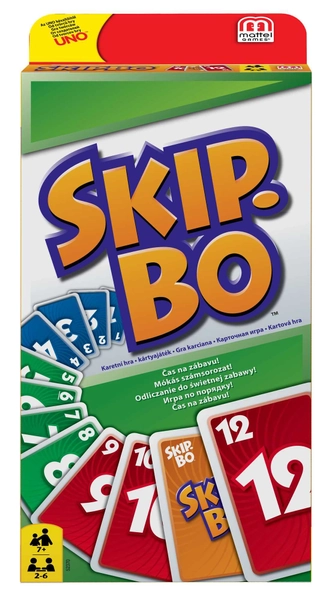 Jeu de cartes Mattel SkipBo