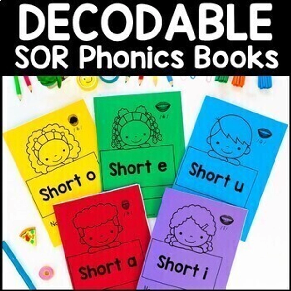 Phonics Worksheet Science of Reading CVC Word Digraphs Blends Short Vowel Teams