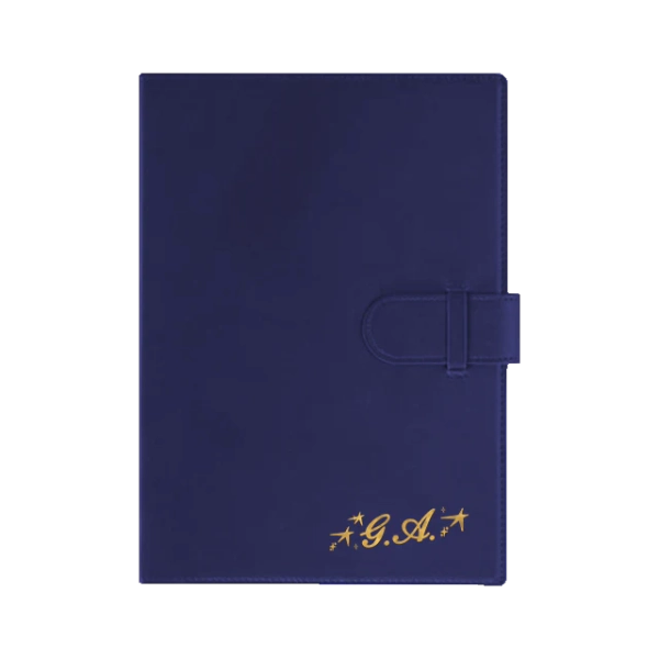 G.A. Faux Leather Notebook | Default Title