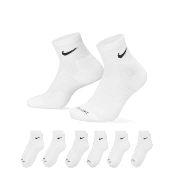 Nike Everyday Plus Cushioned Training Ankle Socks (6 Pairs)