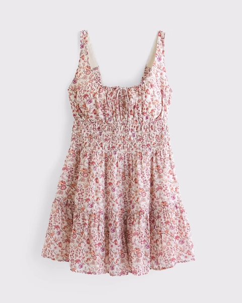 Easy Scoopneck Mini Dress