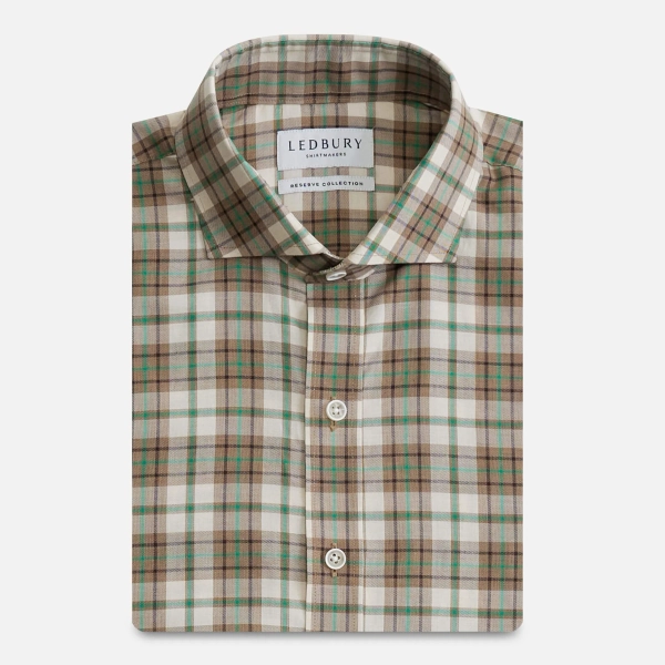 The Green Bradford Plaid Custom Shirt | Default Title