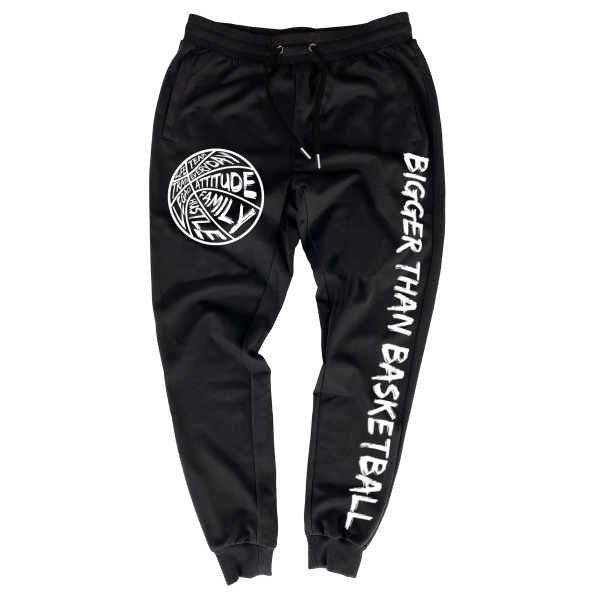 Bigger Than Basketball - Joggers - Black | Youth Medium