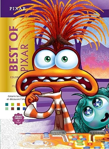 Coloriages mystères Disney - Best of Pixar