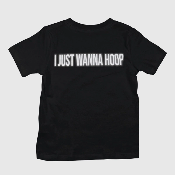 Youth I Just Wanna Hoop T-Shirt [REFLECTIVE]