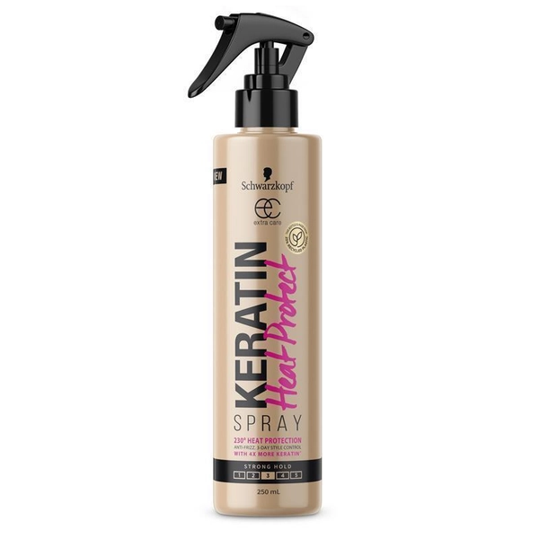 Schwarzkopf Extra Care Keratin Heat Protect Spray 250ml