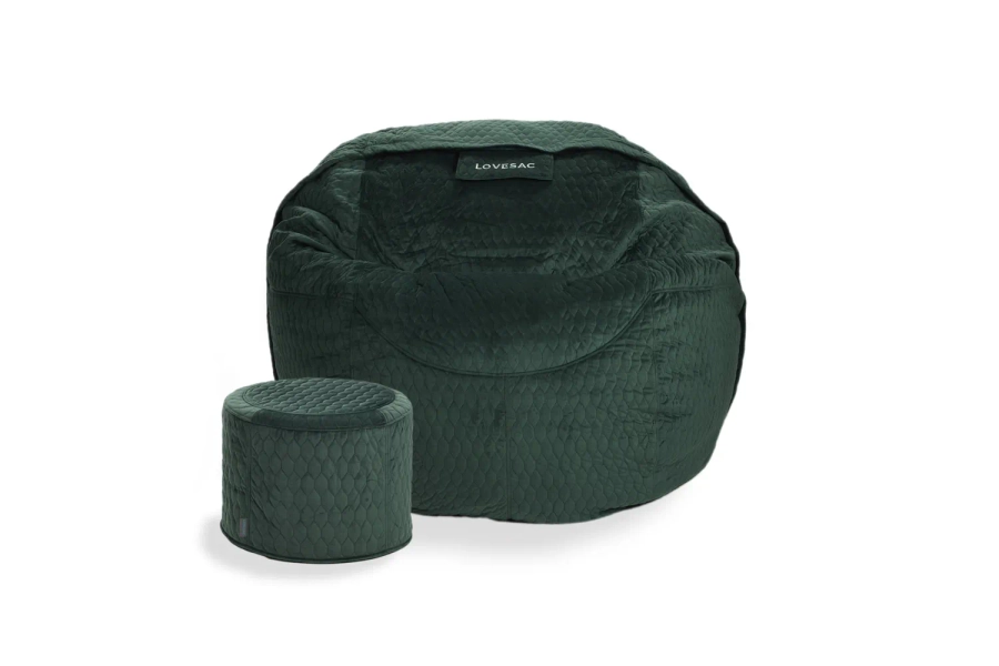 MovieSac Bundle: Squattoman in Pine Quilted Velvet