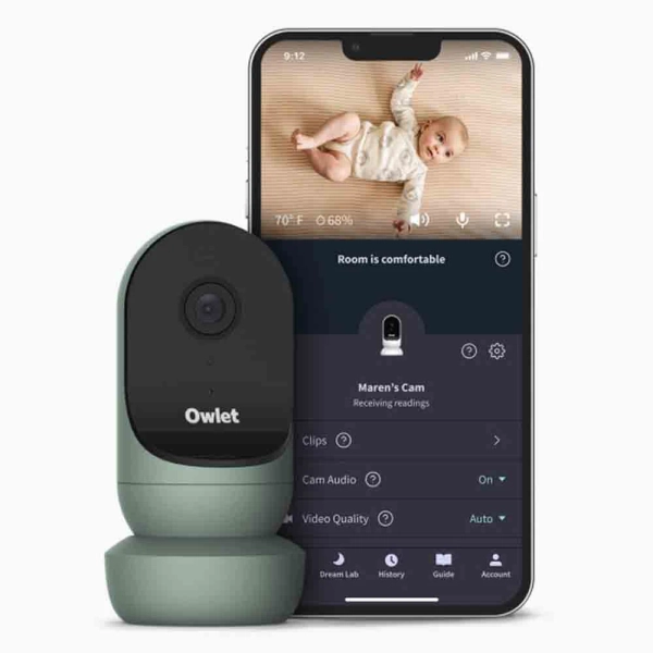 Owlet Cam 2 Baby Video Monitor | Sleepy Sage