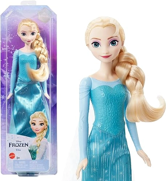 Mattel Disney Frozen Toys, Elsa Fashion Doll & Accessory with Signature Look, Inspired by the Movie - Elsa 1