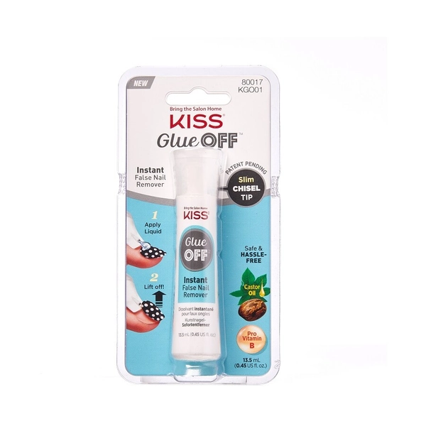 Kiss Glue Off False Nail Remover - KGO01