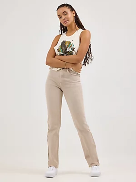 Women's Wrangler® High Rise True Straight Leg Jean | Women's JEANS | Wrangler®
