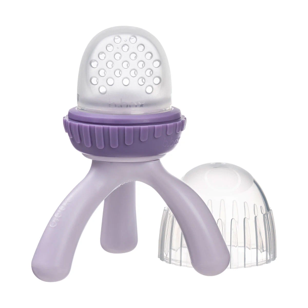 Silicone Fresh Food Feeder - peony | Default Title