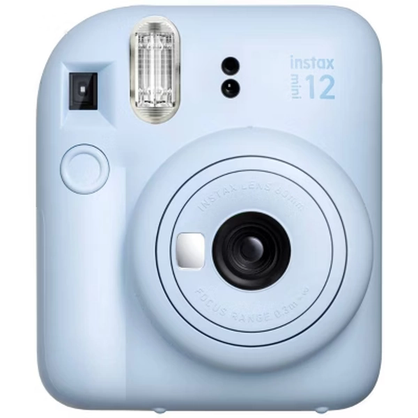 Fujifilm Instax Mini 12 Camera - Blue: Instant Film, Built-In Flash, Automatic Features