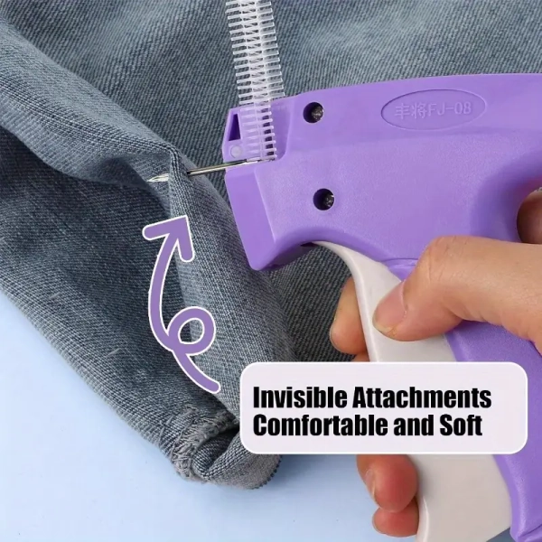 [Essential Multifunctional Sewing Gun] Handheld Quick Sewing Clothing Rack, Clothing Needle Gun, Quilting Gun, Needle Gun, Clothing Label Sewing Tool, Multifunctional Tool, Essential for Fashion Enthusiasts and DIY Enthusiasts