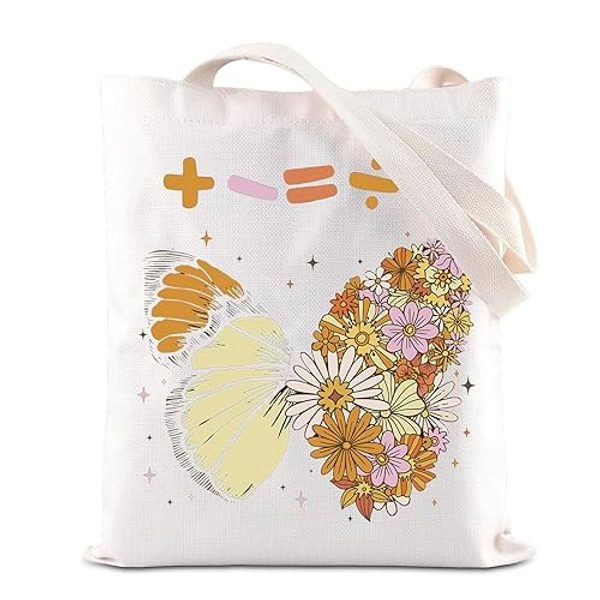 ED Singer Inspired Gifts Floral Butterfly Tote Country Music Fan Gift Pop Music Lovers Gifts Singer Album Inspired Tote Bag - Ed Butterfly