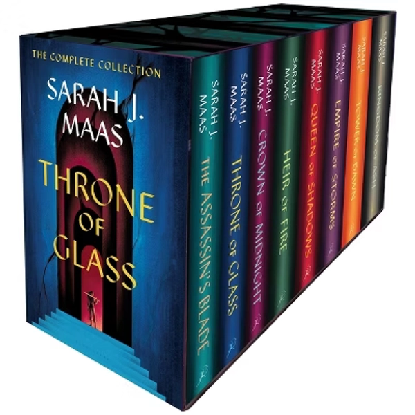 Throne of Glass Paperback Box Set - by  Sarah J Maas (Paperback)