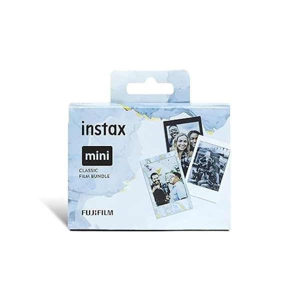 instax Mini Film 3'er Pack mit Black Frame, Blue Marble & Monochrome - 3'er Pack mit Black Frame, Blue Marble & Monochrome