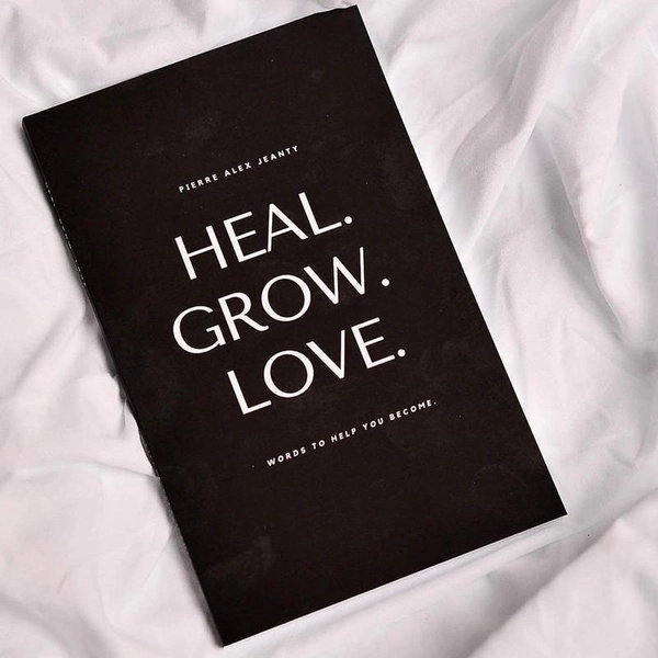 HEAL. GROW. LOVE. selfhelp book life changing attached book personal - TikTok Shop