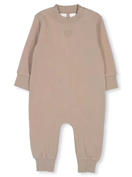 Medium Brown Fleece Romper With Embroidery | Best&Less™ Online
