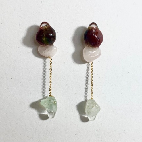 Double Drop Earrings #7 — KATE TROUW