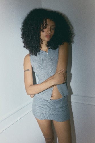 Blake Vest | Heather Grey / XS