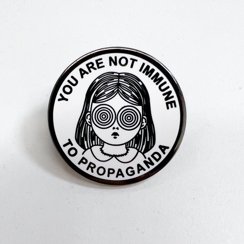 Propaganda Girl Pin | Default Title