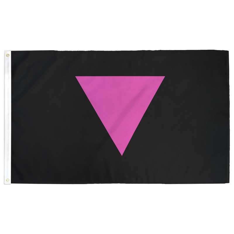 Pink Triangle LGBT Pride Flag | Default Title